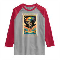 Shade Never Made Anybody Less Gay Raglan Shirt Funny Skeleton Rainbow Pride Month - Wonder Print Shop