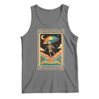 Shade Never Made Anybody Less Gay Tank Top Funny Skeleton Rainbow Pride Month - Wonder Print Shop