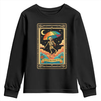 Shade Never Made Anybody Less Gay Youth Sweatshirt Funny Skeleton Rainbow Pride Month - Wonder Print Shop