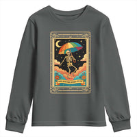 Shade Never Made Anybody Less Gay Youth Sweatshirt Funny Skeleton Rainbow Pride Month - Wonder Print Shop