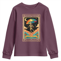 Shade Never Made Anybody Less Gay Youth Sweatshirt Funny Skeleton Rainbow Pride Month - Wonder Print Shop