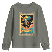 Shade Never Made Anybody Less Gay Youth Sweatshirt Funny Skeleton Rainbow Pride Month - Wonder Print Shop