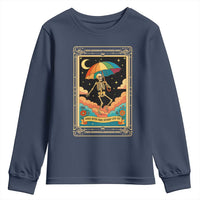 Shade Never Made Anybody Less Gay Youth Sweatshirt Funny Skeleton Rainbow Pride Month - Wonder Print Shop
