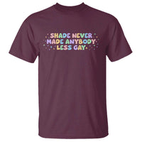 Shade Never Made Anybody Less Gay T Shirt LGBTQ Pride - Wonder Print Shop