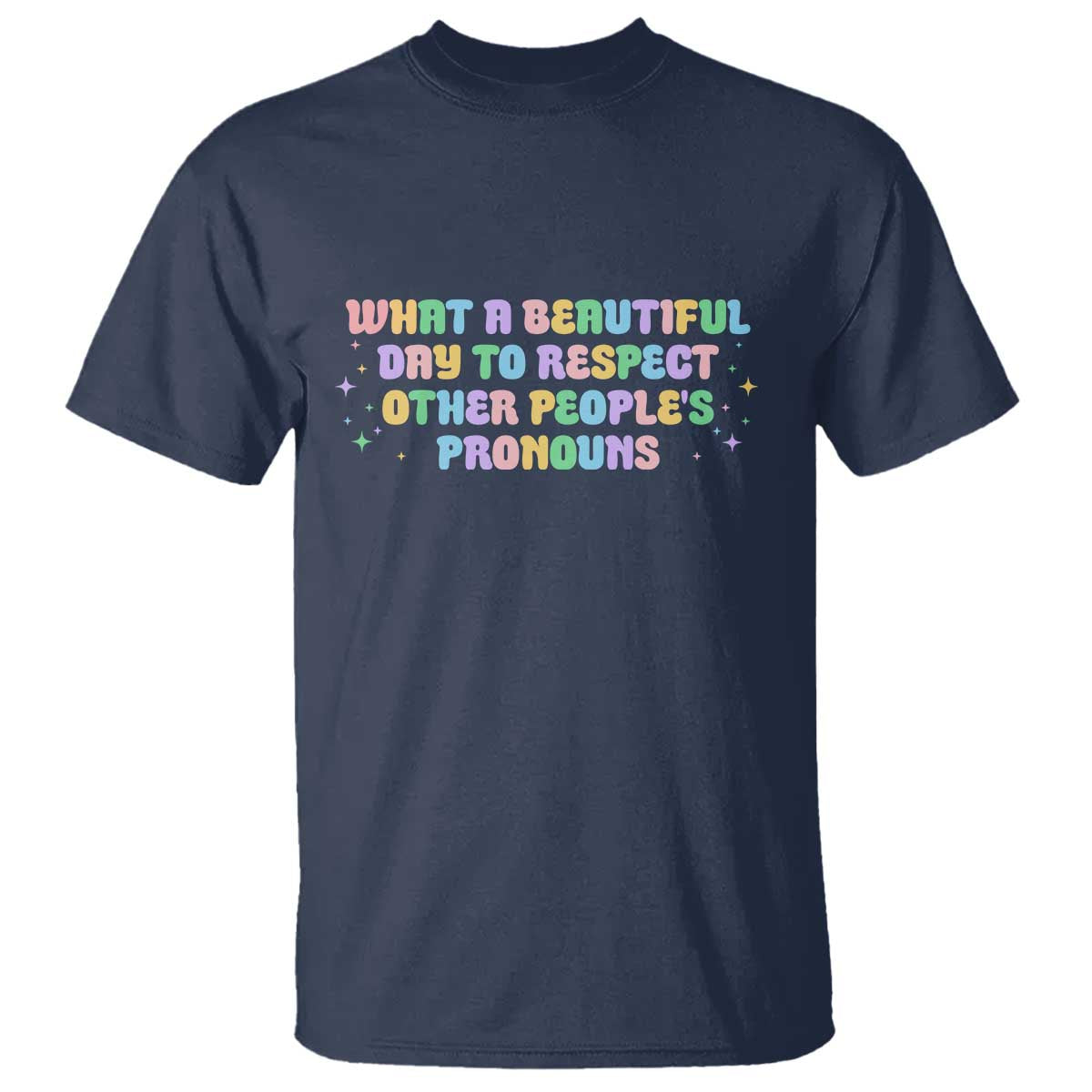 Equality Pride T Shirt Respect Other People's Pronouns LGBT LGBTQ Pride Ally - Wonder Print Shop