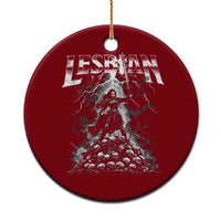 Lesbian Ceramic Ornament Funny Meme Dark Fantasy - Wonder Print Shop
