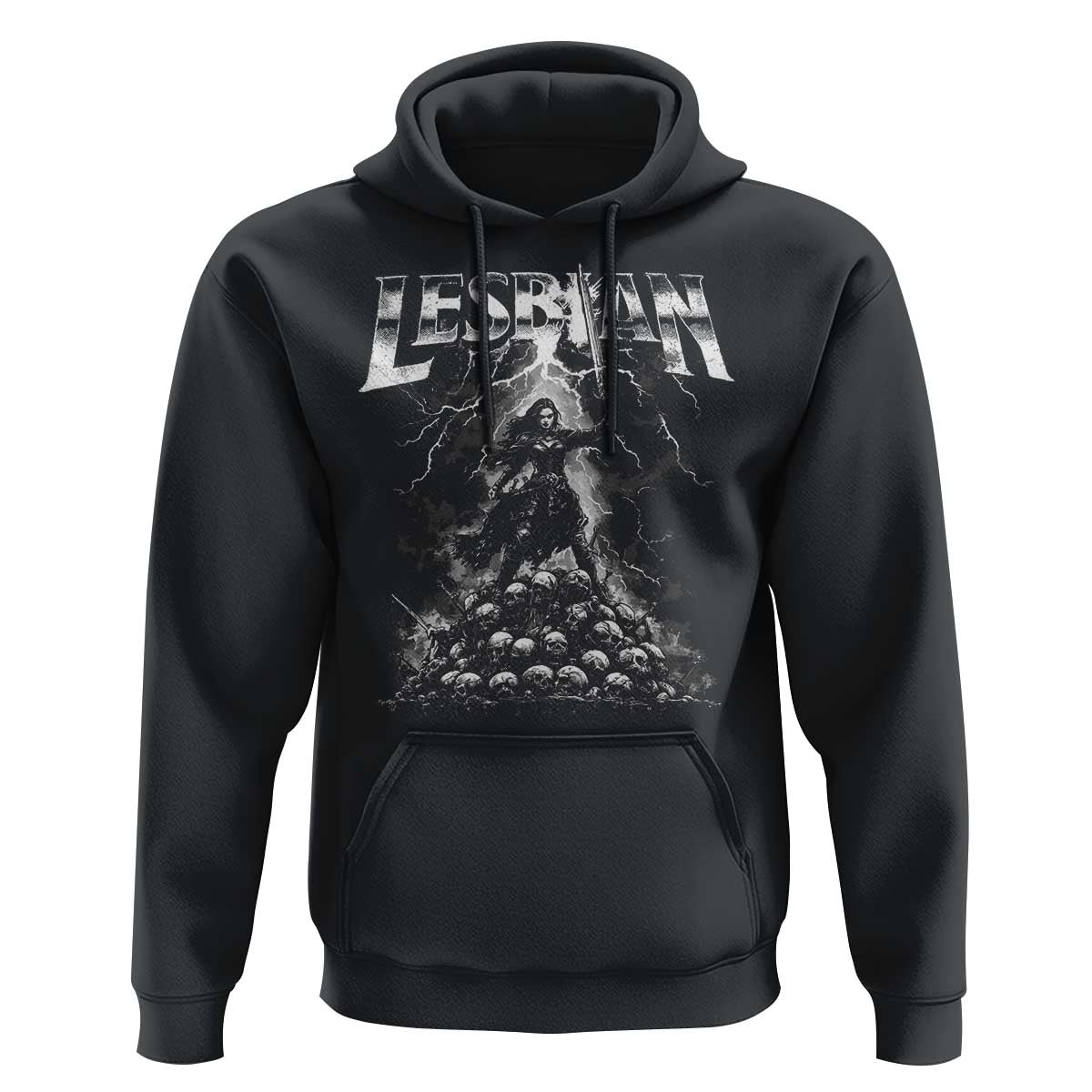 Lesbian Hoodie Funny Meme Dark Fantasy