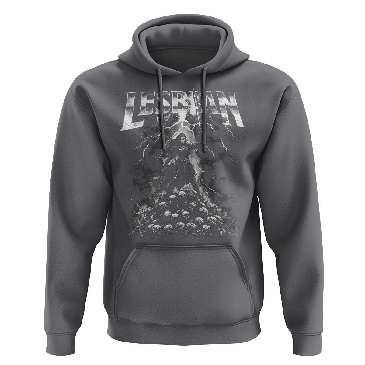 Lesbian Hoodie Funny Meme Dark Fantasy