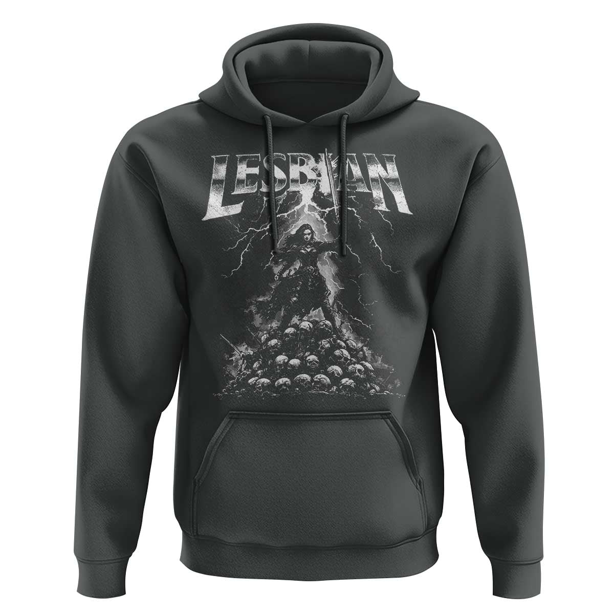 Lesbian Hoodie Funny Meme Dark Fantasy