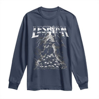 Lesbian Long Sleeve Shirt Funny Meme Dark Fantasy