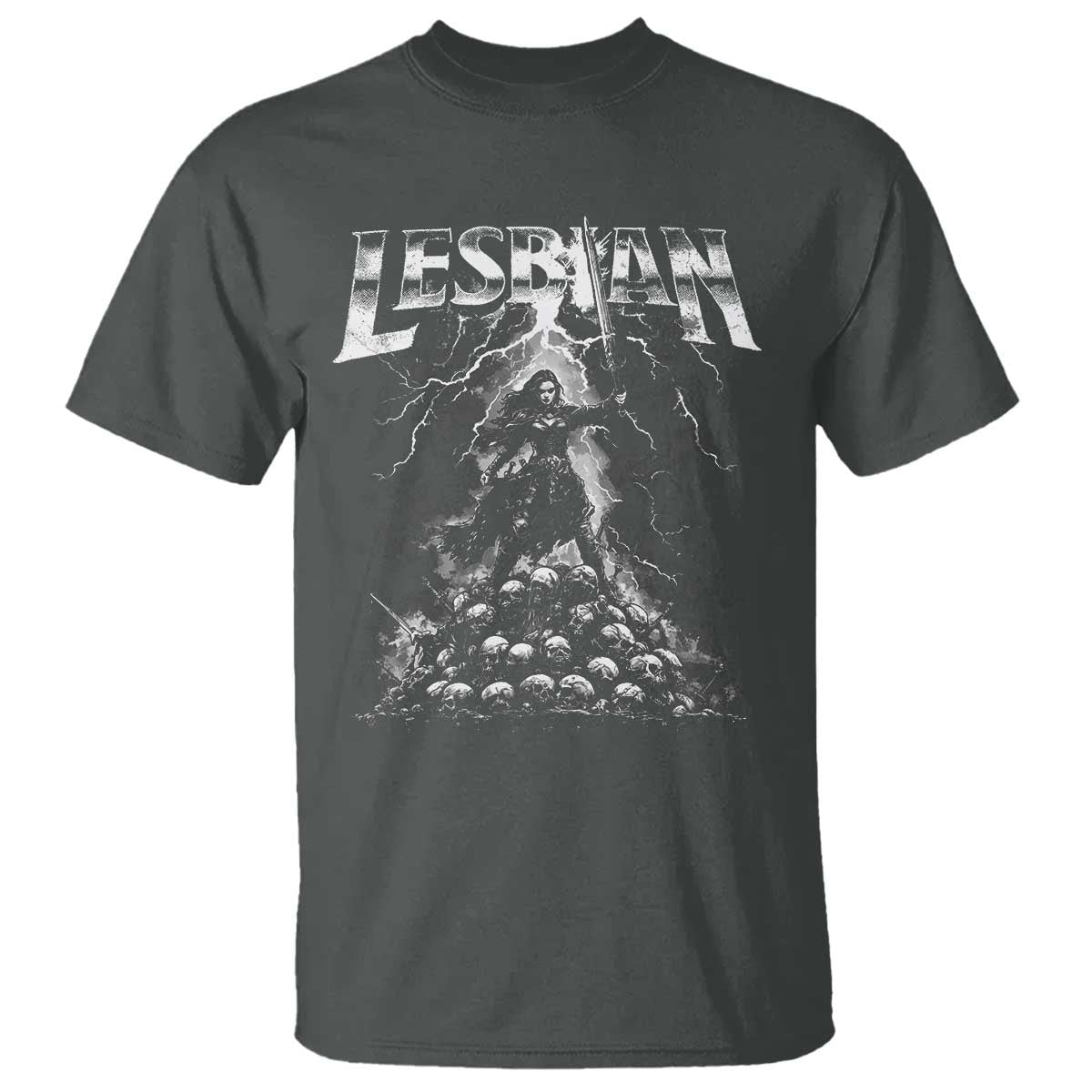 Lesbian T Shirt Funny Meme Dark Fantasy