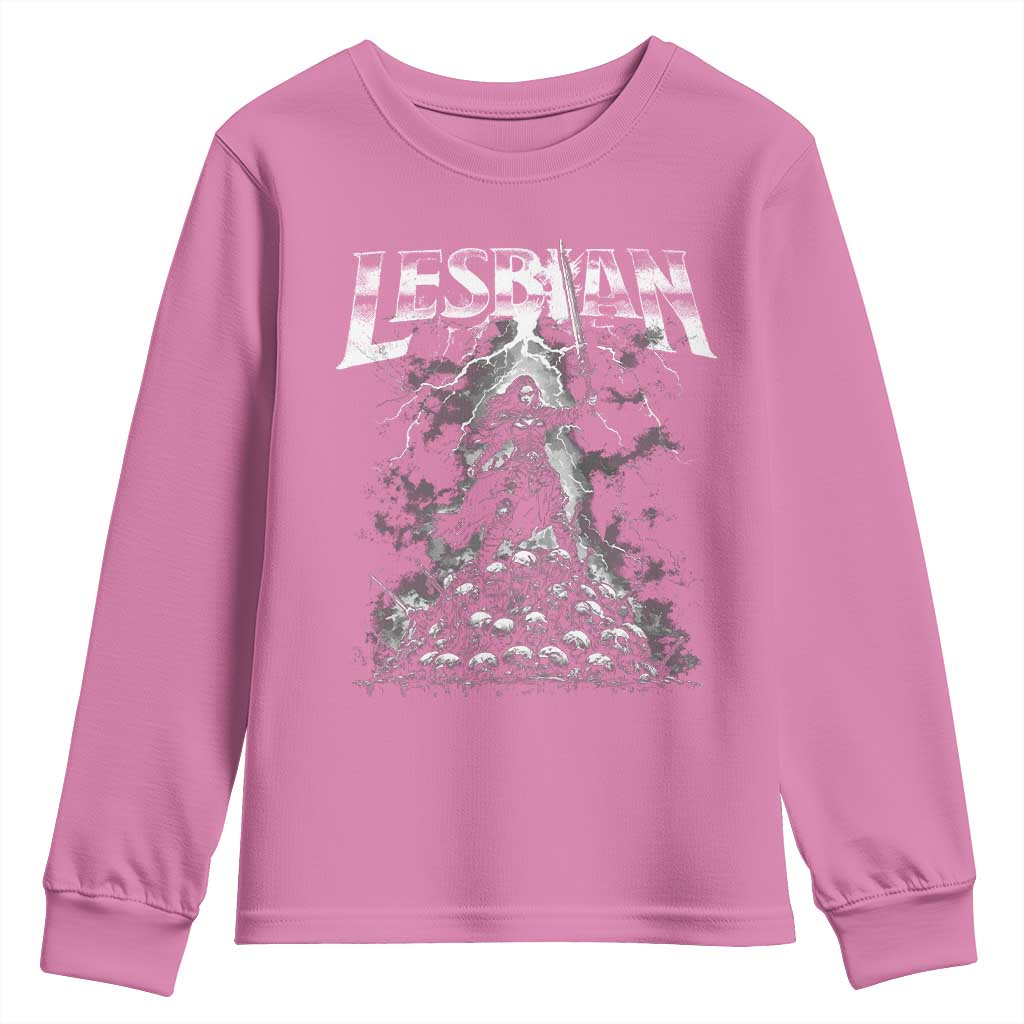 Lesbian Youth Sweatshirt Funny Meme Dark Fantasy