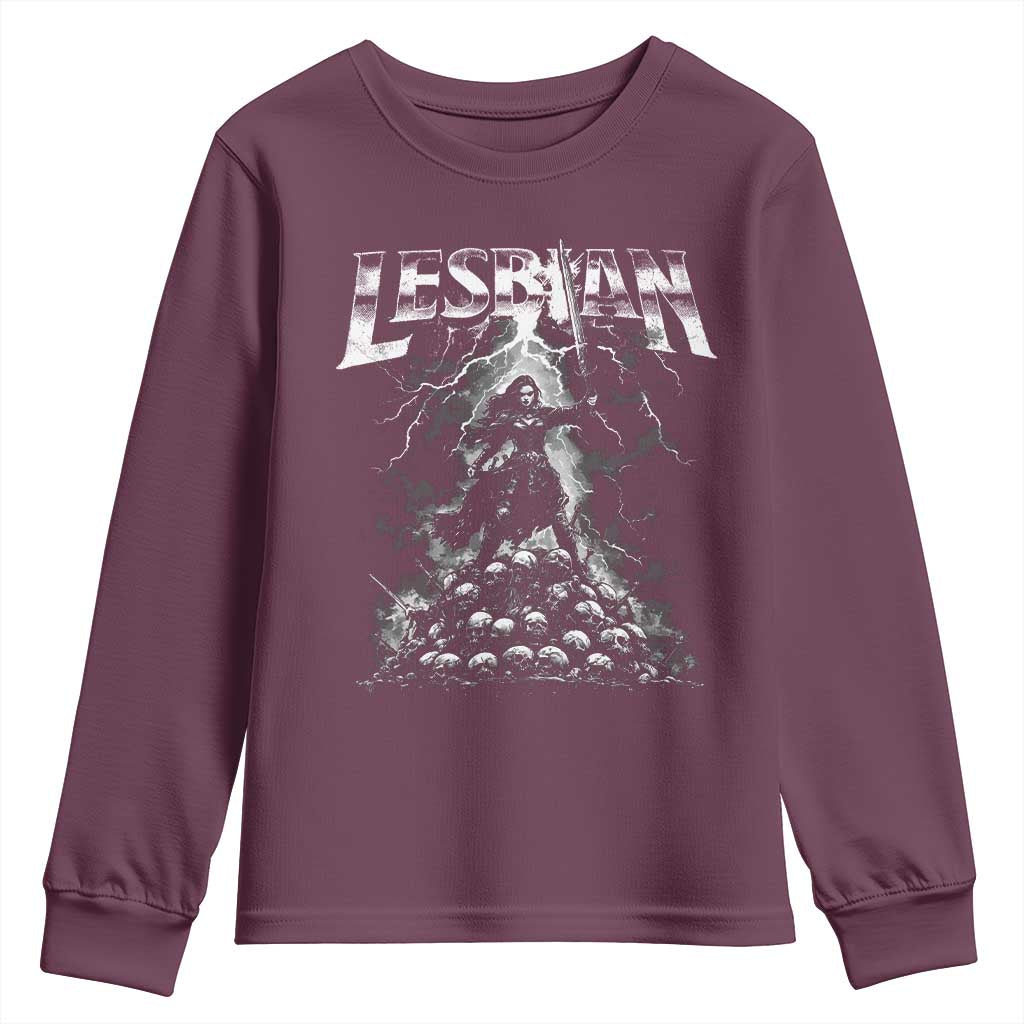 Lesbian Youth Sweatshirt Funny Meme Dark Fantasy