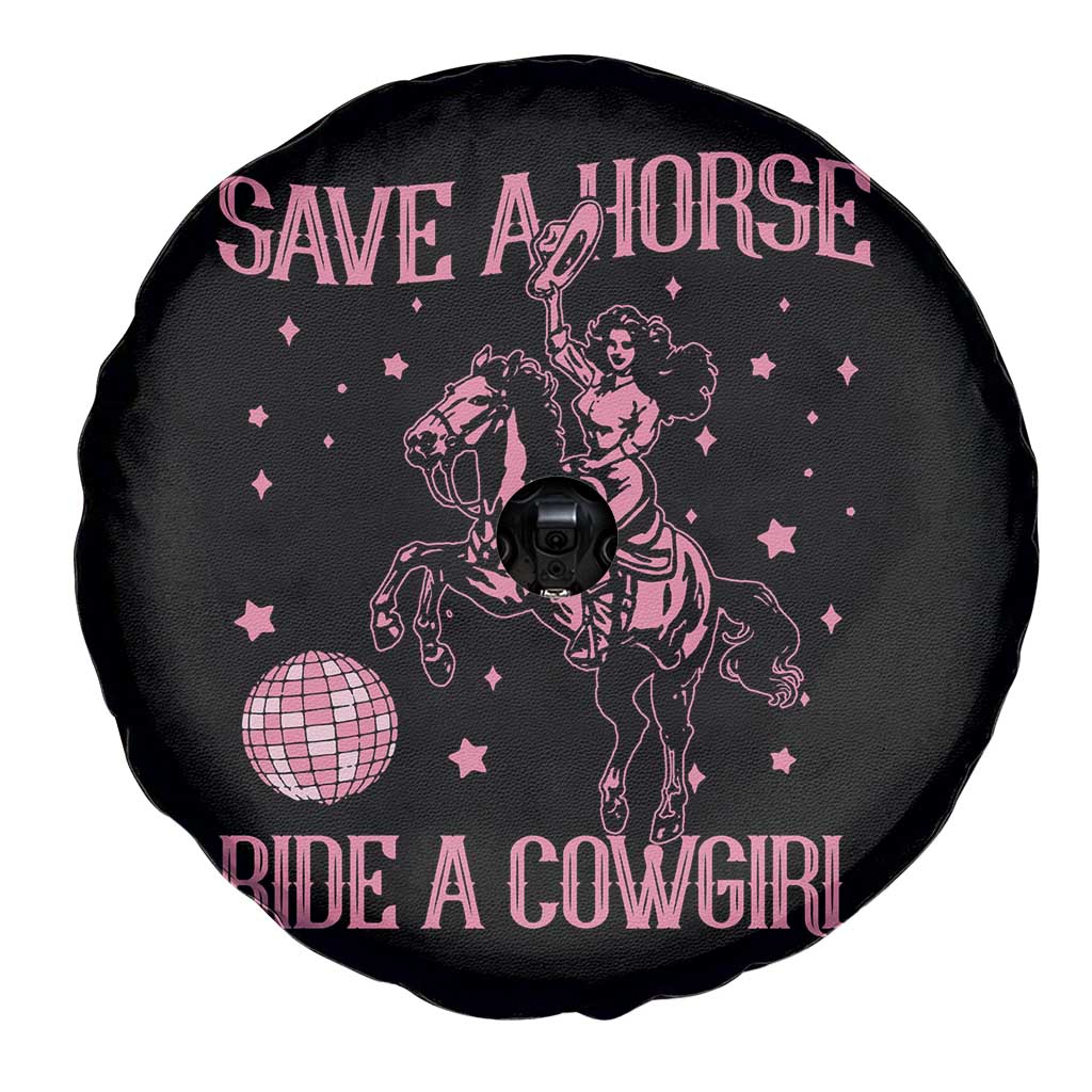 Save A Horse Ride A Cowgirl Spare Tire Cover Subtle Lesbian Cowgirl Western LGBTQ Pride Month - Wonder Print Shop