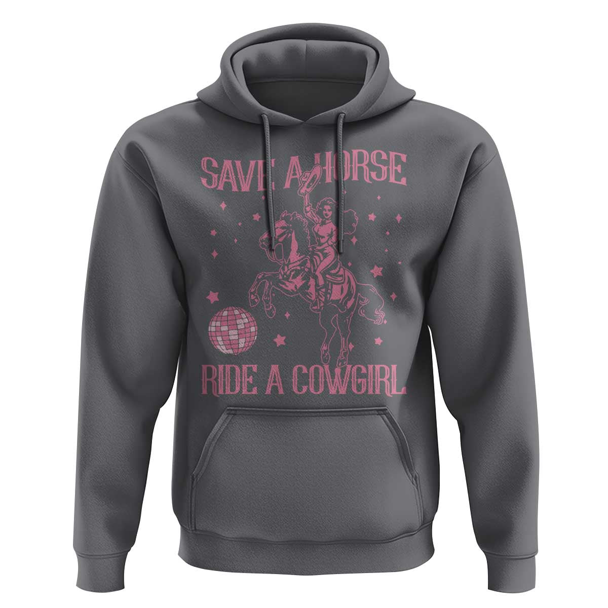 Save A Horse Ride A Cowgirl Hoodie Subtle Lesbian Cowgirl Western LGBTQ Pride Month - Wonder Print Shop