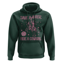 Save A Horse Ride A Cowgirl Hoodie Subtle Lesbian Cowgirl Western LGBTQ Pride Month - Wonder Print Shop