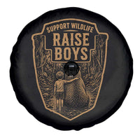 Support Wildlife Raise Boys Spare Tire Cover Funny Mama Bear Outdoor Family Nature Lover Gift