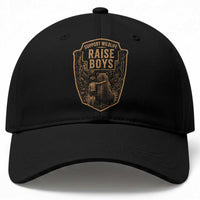 Support Wildlife Raise Boys Baseball Cap Funny Mama Bear Outdoor Family Nature Lover Gift