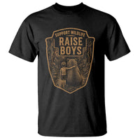 Support Wildlife Raise Boys T Shirt Funny Mama Bear Outdoor Family Nature Lover Gift