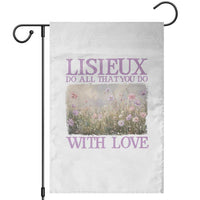 St Therese of Lisieux Garden Flag Catholic Saint Gift for Girls Orthodox Christian