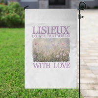 St Therese of Lisieux Garden Flag Catholic Saint Gift for Girls Orthodox Christian