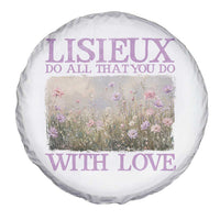 St Therese of Lisieux Spare Tire Cover Catholic Saint Gift for Girls Orthodox Christian