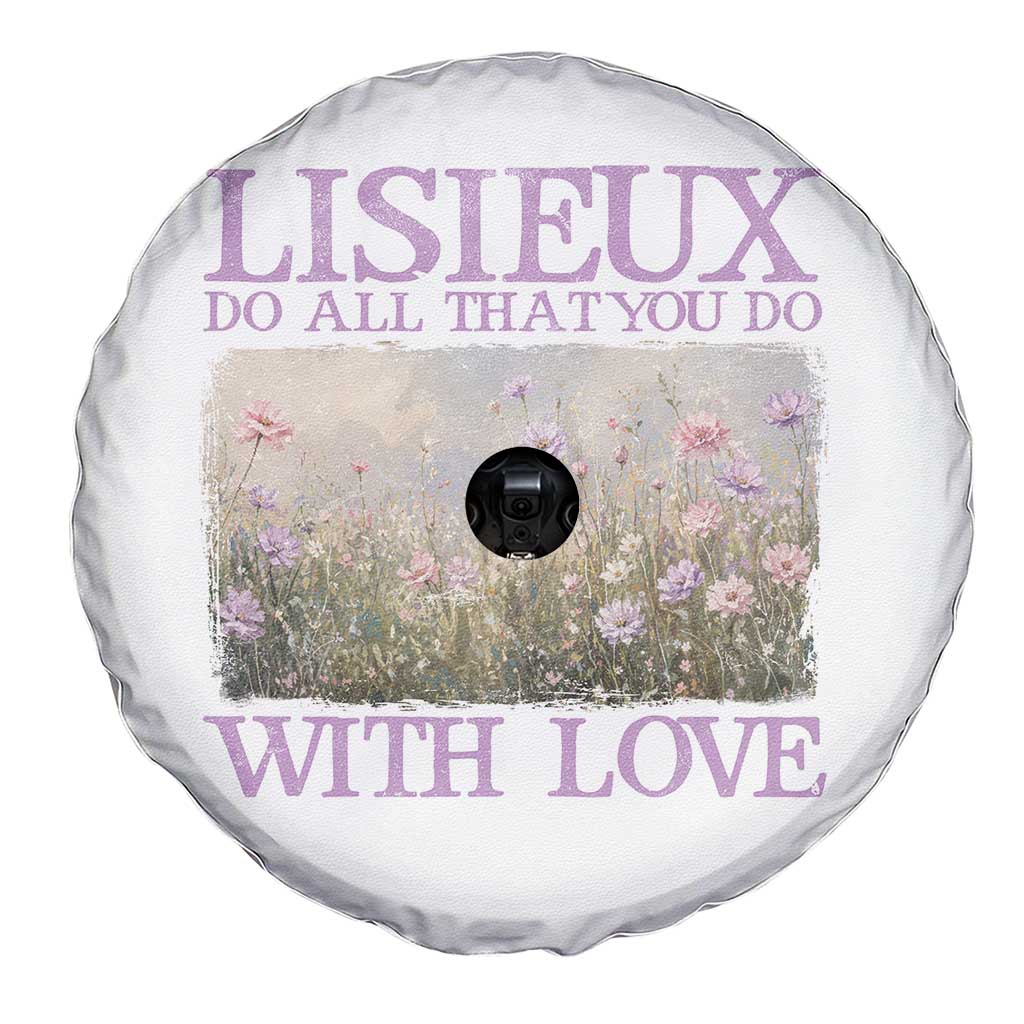 St Therese of Lisieux Spare Tire Cover Catholic Saint Gift for Girls Orthodox Christian