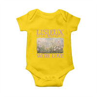 St Therese of Lisieux Baby Onesie Catholic Saint Gift for Girls Orthodox Christian
