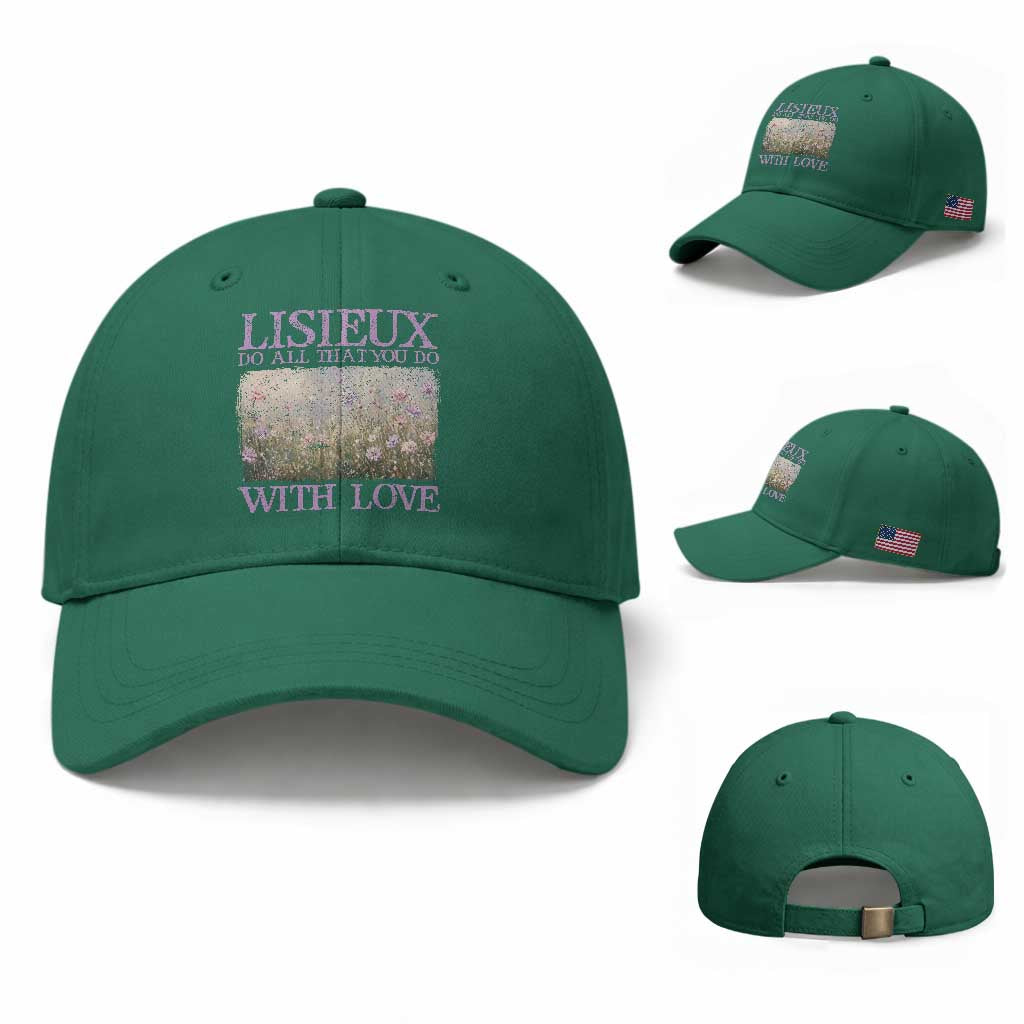 St Therese of Lisieux Baseball Cap Catholic Saint Gift for Girls Orthodox Christian