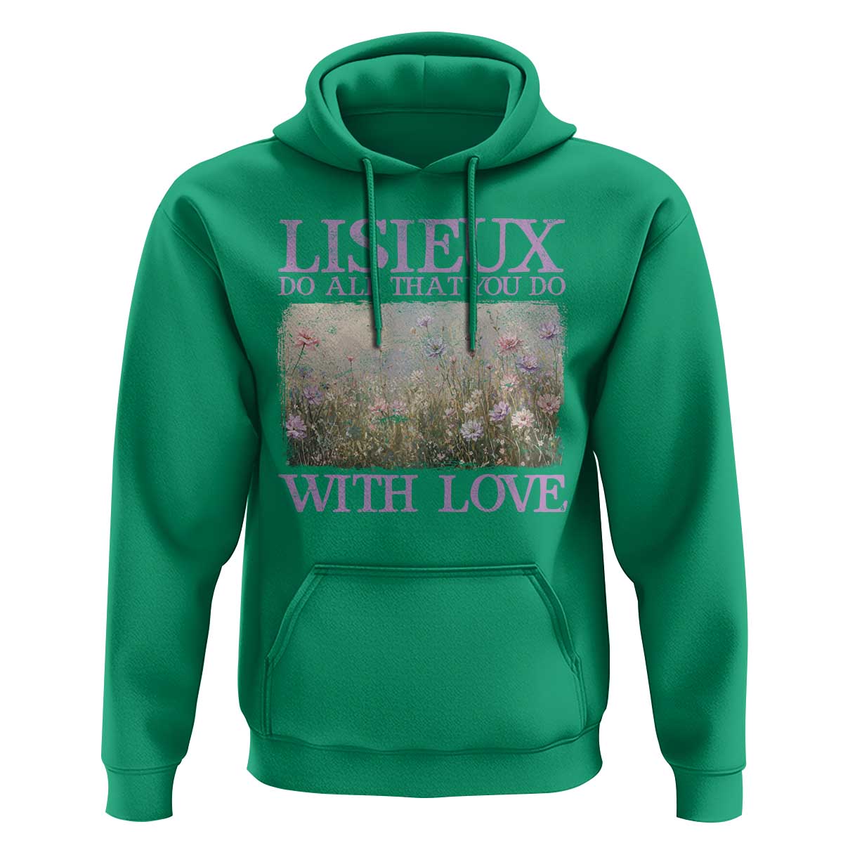 St Therese of Lisieux Hoodie Catholic Saint Gift for Girls Orthodox Christian