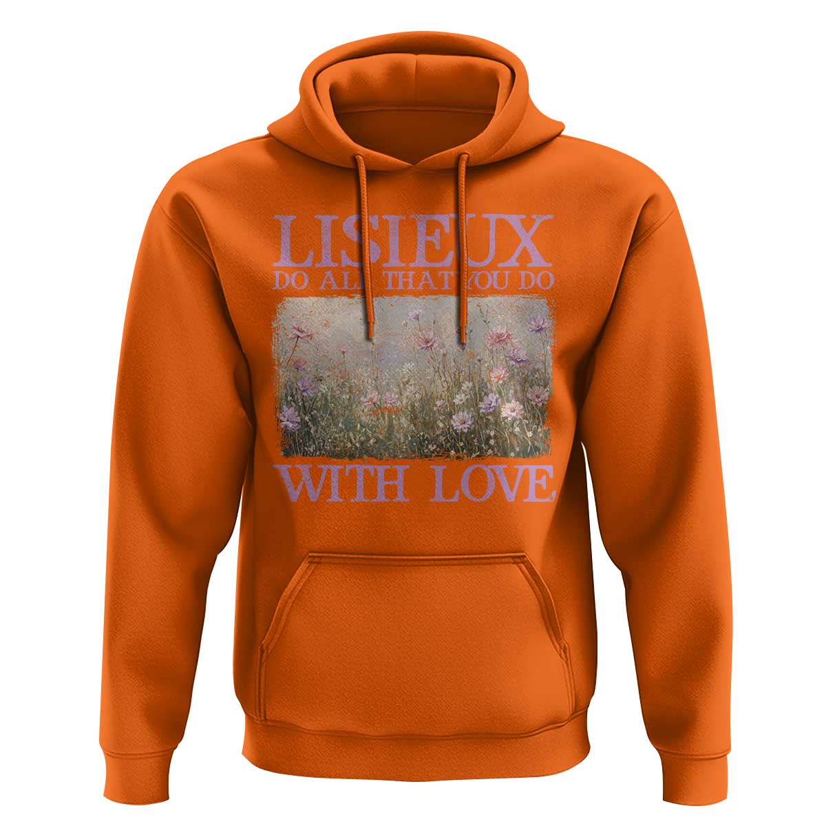 St Therese of Lisieux Hoodie Catholic Saint Gift for Girls Orthodox Christian