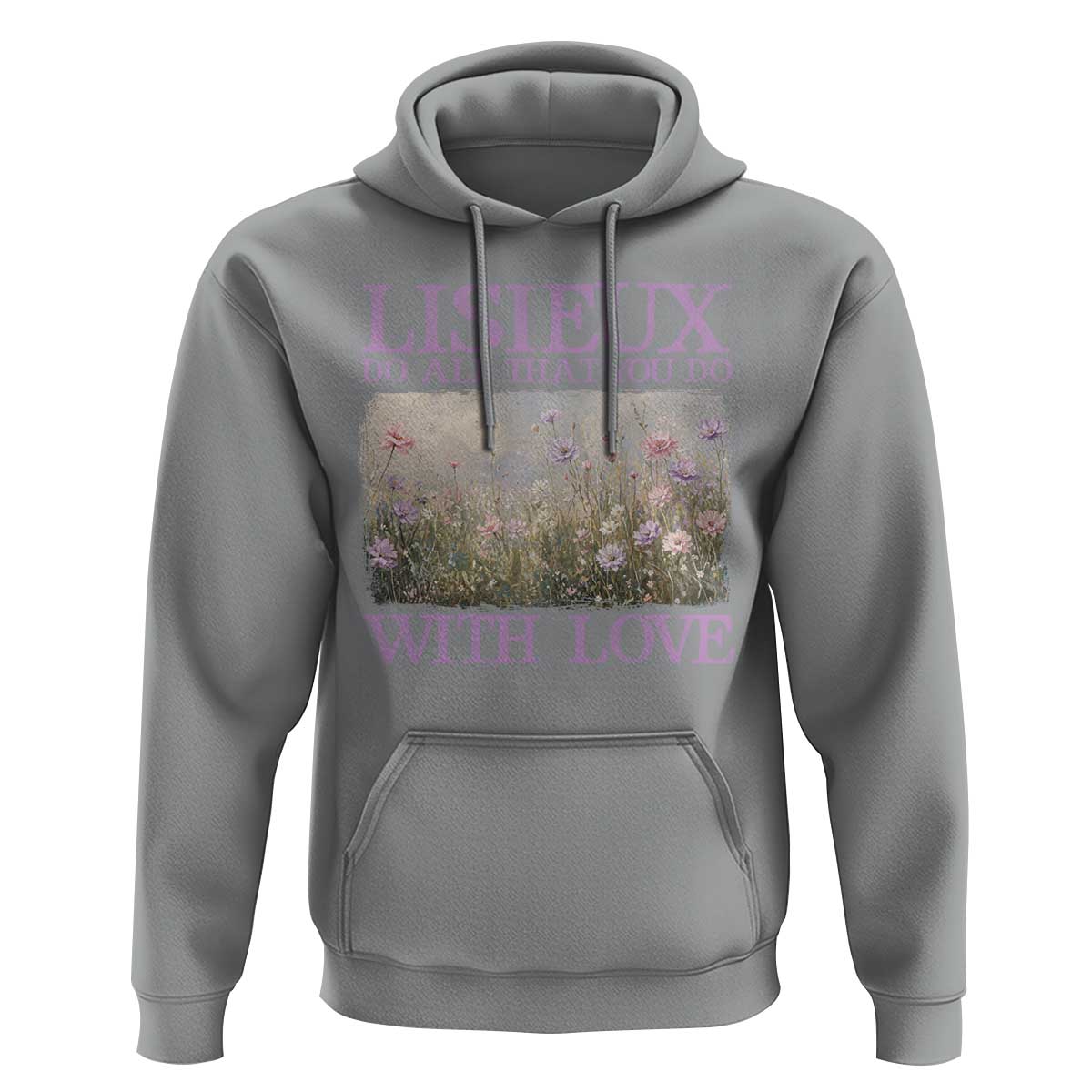 St Therese of Lisieux Hoodie Catholic Saint Gift for Girls Orthodox Christian
