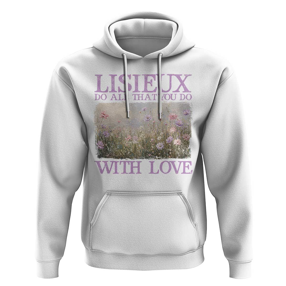 St Therese of Lisieux Hoodie Catholic Saint Gift for Girls Orthodox Christian