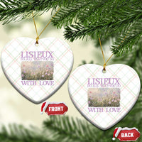 St Therese of Lisieux Ceramic Ornament Catholic Saint Gift for Girls Orthodox Christian