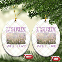 St Therese of Lisieux Ceramic Ornament Catholic Saint Gift for Girls Orthodox Christian