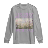 St Therese of Lisieux Long Sleeve Shirt Catholic Saint Gift for Girls Orthodox Christian