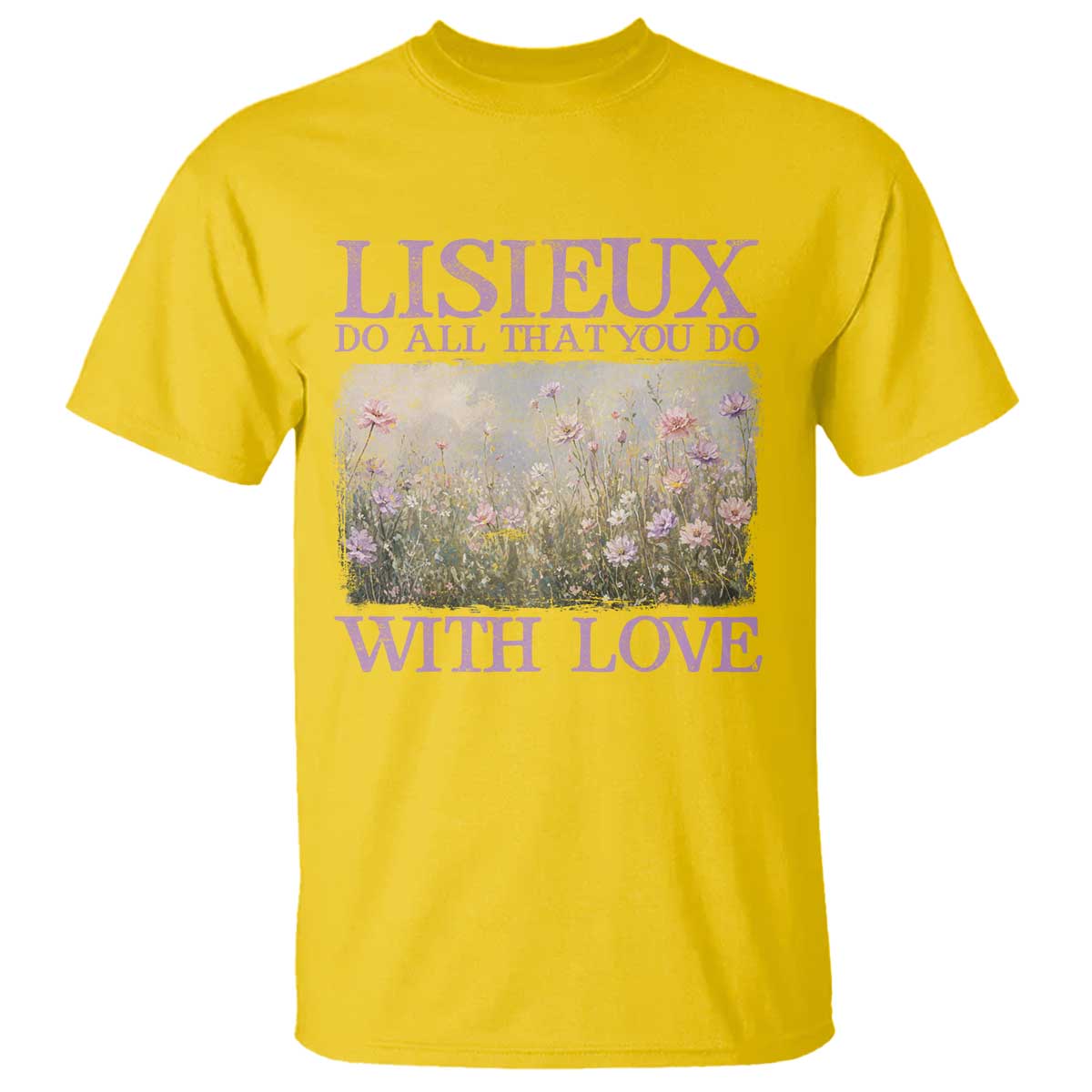 St Therese of Lisieux T Shirt Catholic Saint Gift for Girls Orthodox Christian