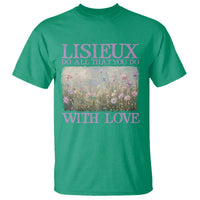 St Therese of Lisieux T Shirt Catholic Saint Gift for Girls Orthodox Christian