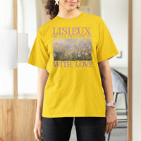 St Therese of Lisieux T Shirt For Women Catholic Saint Gift for Girls Orthodox Christian