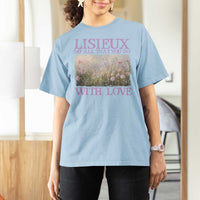 St Therese of Lisieux T Shirt For Women Catholic Saint Gift for Girls Orthodox Christian
