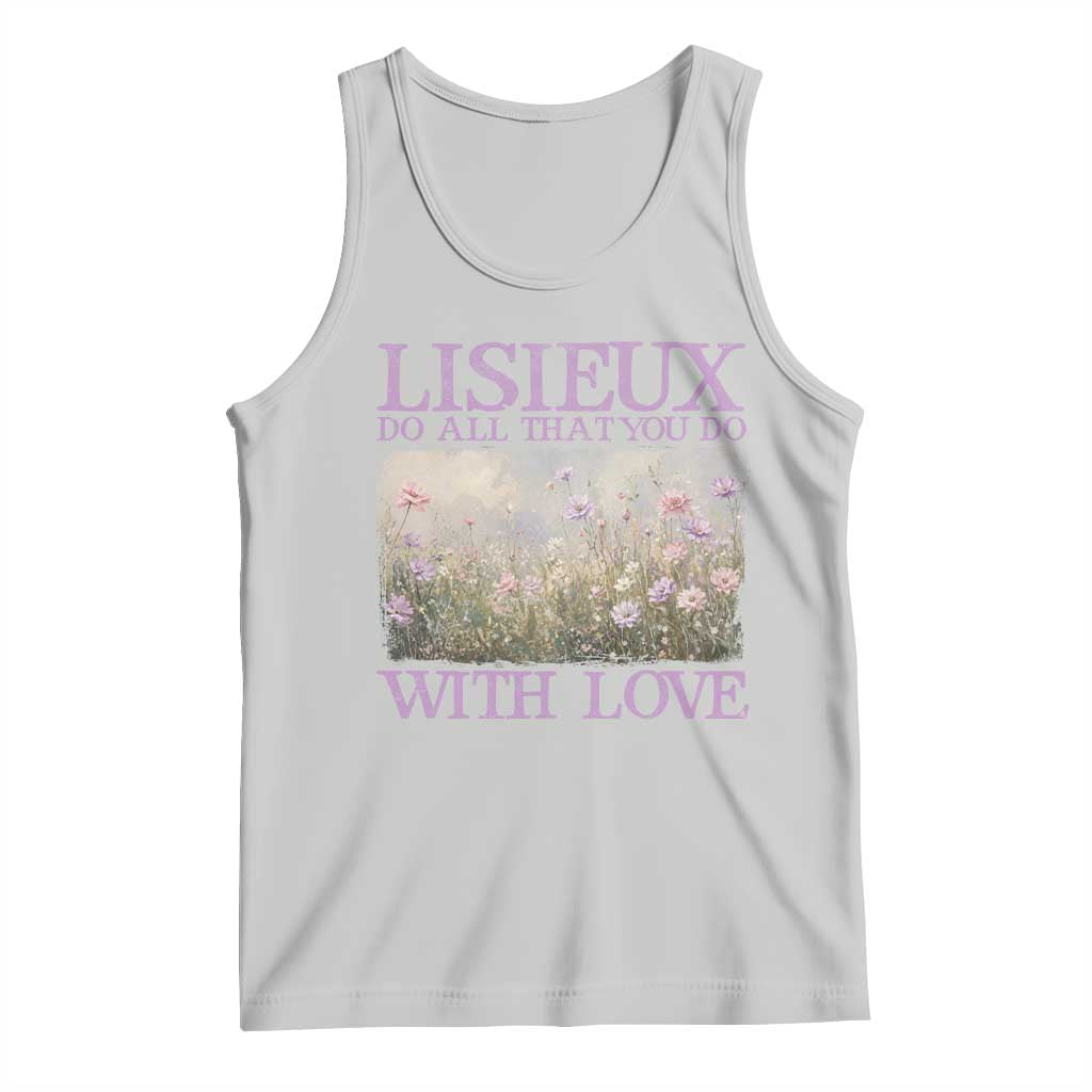 St Therese of Lisieux Tank Top Catholic Saint Gift for Girls Orthodox Christian