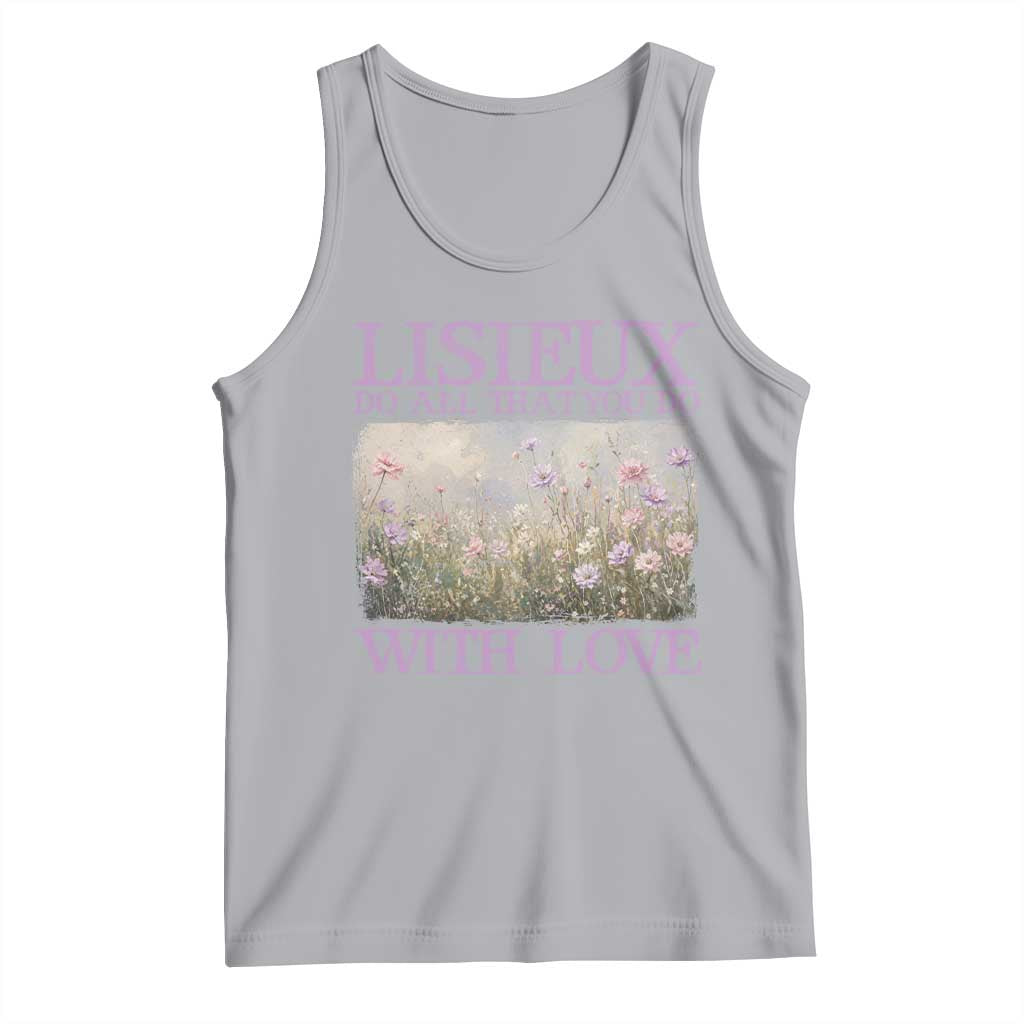 St Therese of Lisieux Tank Top Catholic Saint Gift for Girls Orthodox Christian