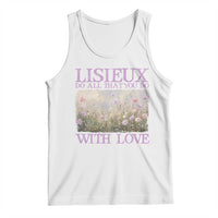St Therese of Lisieux Tank Top Catholic Saint Gift for Girls Orthodox Christian