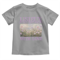 St Therese of Lisieux Toddler T Shirt Catholic Saint Gift for Girls Orthodox Christian