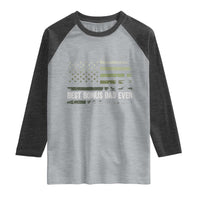 Best Bonus Dad Ever Raglan Shirt Stepdad American Flag Trees Outdoor Wildlife Nature Vintage Forest