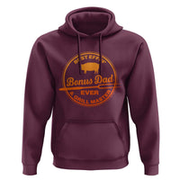 Best Effin Bonus Dad Ever And Grill Master Hoodie Step Dad Fathers Day Gift Cooking Grilling BBQ Chef