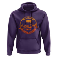 Best Effin Bonus Dad Ever And Grill Master Hoodie Step Dad Fathers Day Gift Cooking Grilling BBQ Chef