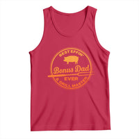 Best Effin Bonus Dad Ever And Grill Master Tank Top Step Dad Fathers Day Gift Cooking Grilling BBQ Chef