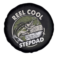 Reel Cool Stepdad Spare Tire Cover Fathers Day Gift for Fisherman Bonus Dad