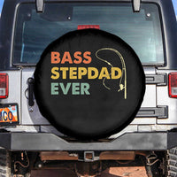 Fishing Bonus Dad Spare Tire Cover Retro Bass Stepdad Ever Fathers Day Fisherman